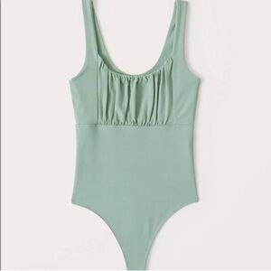 Abercrombie & Fitch Seamless Ruched Bodysuit
